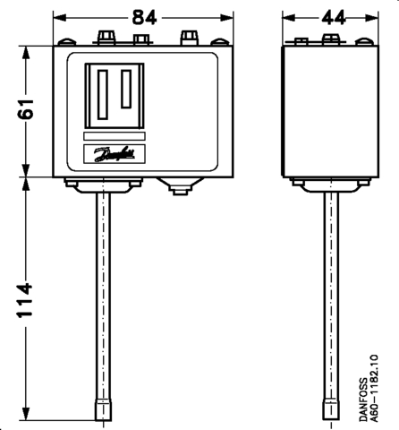 Реле давления KP5 Danfoss 060-117766