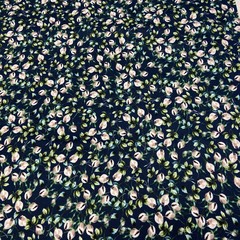 Ткань  трикотаж джерси  мелкие розы 3299