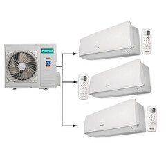 Мульти сплит система на 3 комнаты Hisense FREE MATCH DC Inverter