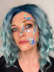 Наклейка Flash Makeup fantasy HLW0104