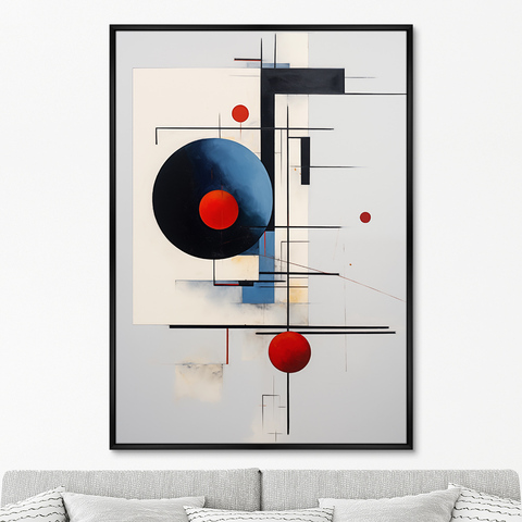ArtNoMore - Репродукция картины на холсте Geometric space of the Universe, No 1, 2024г.