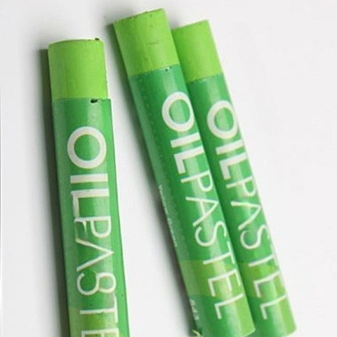 Пастель художественная масляная MUNGYO Oil Pastels Желто-зеленый №543 (3шт)