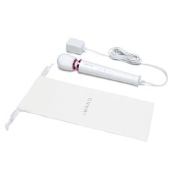 Белый проводной вибратор Le Wand Petite Vibrating Massager - 25 см. - 