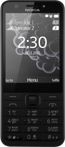 Nokia 230 Dual SIM черный