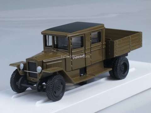 ZIS-5U Training with double cabin bent splashboard LOMO-AVM 1:43