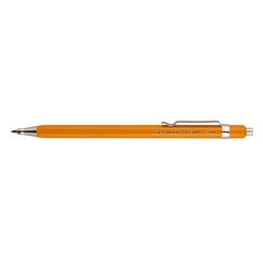 Карандаш цанговый металлический KOH-I-NOOR VERSATIL 5201 с клипом, 2,0 мм, желтый