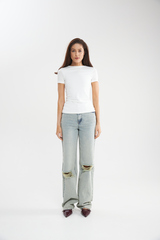 Джинсы "Rokovaya"с разрезами