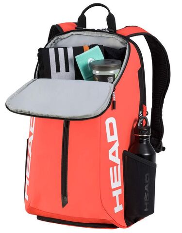 Рюкзак для теннисных ракеток Head Tour Backpack 25L - fluo orange