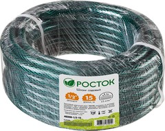 РОСТОК 1/2?, 15 м, 15 атм, трёхслойный, армированный, поливочный шланг (40308-1/2-15)
