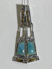 Камарис (серьги из серебра)