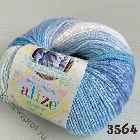 ALIZE BABY WOOL BATIK 3564, Мультиколор