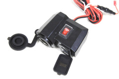 Прикуриватель с 2-мя USB-разъемами, X-74