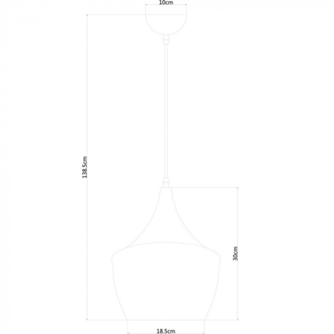 Подвесной светильник Arte Lamp CAPPELLO A3407SP-1BK
