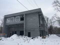 Монтаж плоской кровли из ПВХ мембраны, площадь 800 м2