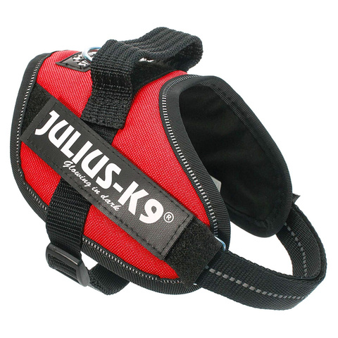 JULIUS-K9 шлейка для собак IDC-Powerharness Mini, красный (40-53 см)