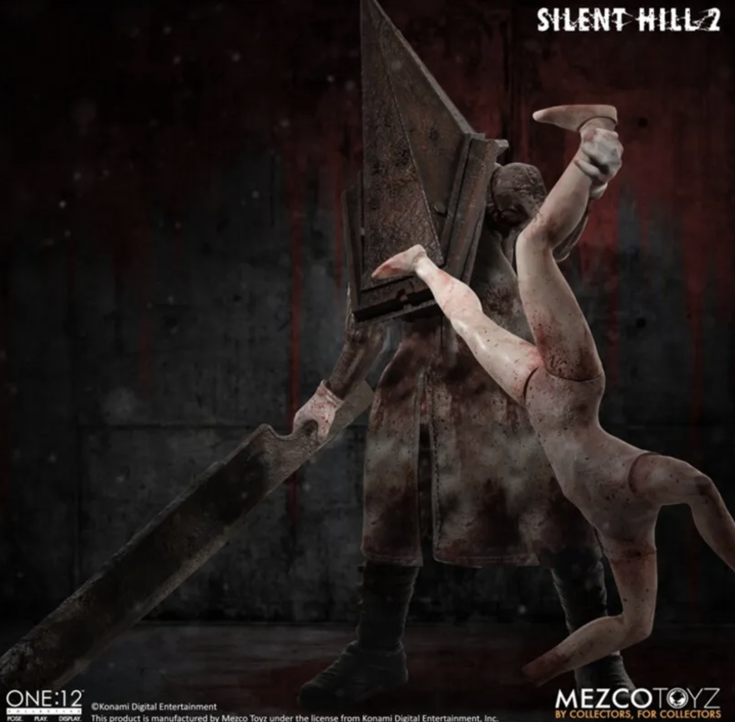 Фигурка Mezco Silent Hill 2 One:12 Collective Red Pyramid Thing купить по  цене 14 990 руб в интернет-магазине комиксов Geek Trip