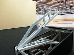 Стойка баскетбольная мобильная складная вынос 2,25м Spektr Sport