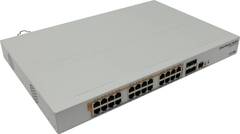 MikroTik CRS328-24P-4S+RM Коммутатор с поддержкой PoE, 802.3af/at, 4 SFP/SFP+, 24 x 1000Mbit