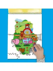 Многоразовая раскраска Ферма GALT