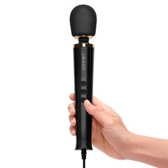 Черный проводной вибратор Le Wand Petite Vibrating Massager - 25 см. - 