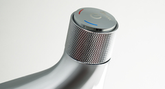 Смеситель для умывальника кнопочный, монолитный LEMARK PROJECT- LM4676C