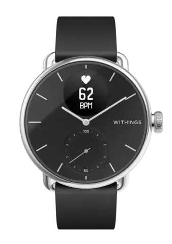 Withings Scanwatch 38 mm -Black & Silver