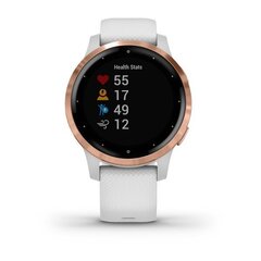 Смарт часы Garmin Vivoactive 4S, White-Rose Gold