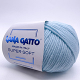 Пряжа Lana Gatto Supersoft 14545 лазурный