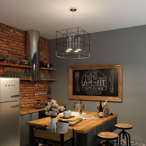 Потолочный светильник Adamson 70142/8 хром