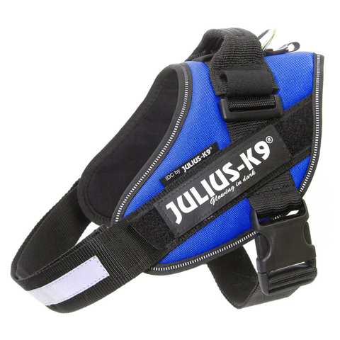 JULIUS-K9 шлейка для собак IDC-Powerharness, синий (71-96 см)