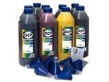 Комплект чернил ОСР для EPSON Stylus Pro (ВКP202, 203, 201, 200, СP200, CPL201, YP200, MP209, MPL210), 1000г x 9
