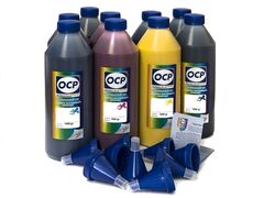 Комплект чернил ОСР для EPSON Stylus Pro (ВКP202/203/201/200, СP200, CPL201, YP200, MP209, MPL210), 1000г x 9