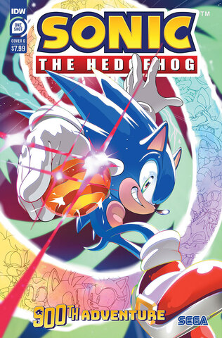 Sonic The Hedgehogs 900th Adventure #1 (One Shot) (Cover D)