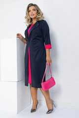 Платье На шпильке (темно-синее) П12676-4 LT Collection