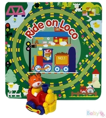 Жирафики Игрушка заводная паровозик с треком (68158)