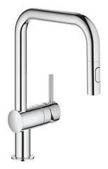 Смеситель для мойки с выдвижным изливом Grohe Minta 32322002 фото