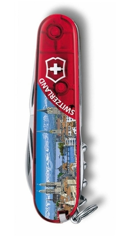 Нож складной Victorinox Climber, 91 mm, Zurich (1.3703.TE5)