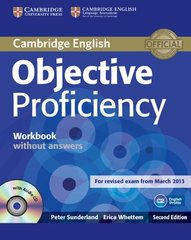 Objective Proficiency (2ed) Workbook without Answers with Audio CD