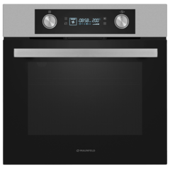 Духовой шкаф Maunfeld AEOH60102S, электрический, 60 л, с грилем, конвекция, серебристый Духовой шкаф Maunfeld AEOH60102S, электрический, 60 л, с грилем, конвекция, серебристый