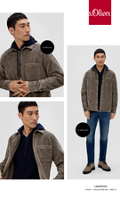 Вельветовая куртка-рубашка