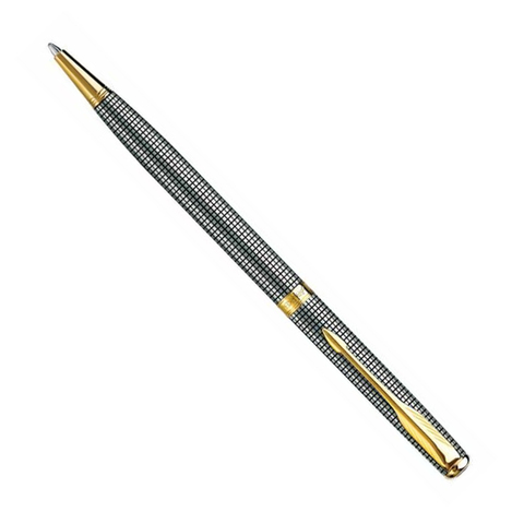 Шариковая ручка Parker Sonnet Slim K434 PREMIUM Cisele GT 925 (6.91гр) Mblack (S0808180)