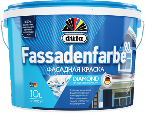 Dufa Fassadenfarbe RD 90/Дюфа Фасаденфарбе РД 90 Акриловая фасадная краска