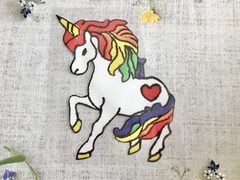 Термотрансфер единорог, р. 22х16 см