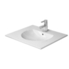 Duravit Darling New Раковина для мебели с перел., с 3 отв. под смес., 630x520мм, Цвет: Белый 499630030