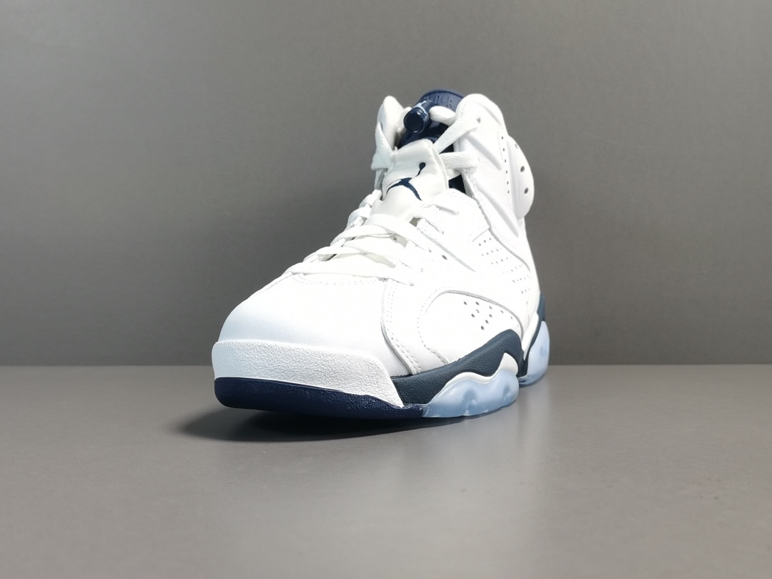 jordan 6 white midnight navy