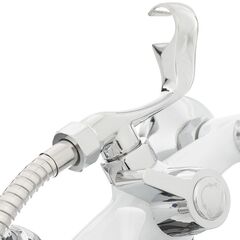 Смеситель для ванны, Frud, с кран-буксой, бел, R22332