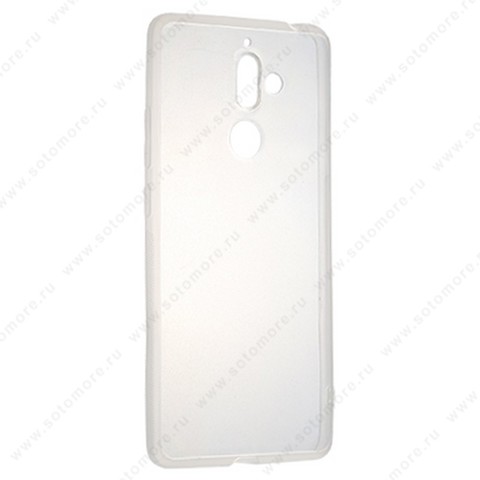 Накладка силиконовая ультра-тонкая для Nokia 7 Plus прозрачная