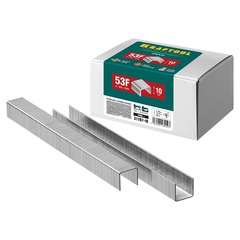 KRAFTOOL тип 20GA (53F/D/056) 10 мм, 5000 шт, скобы для степлера (31787-10)
