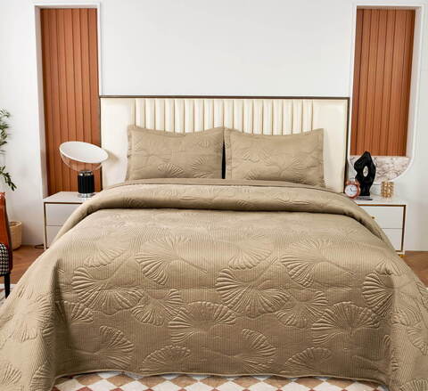 Покрывало 160x220 Sofi De MarkO Бенита бежевое