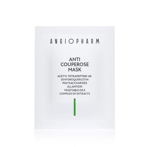 ANGIOPHARM УСПОКАИВАЮЩАЯ АНТИКУПЕРОЗНАЯ МАСКА, 4 мл | ANTI COUPEROSE MASK